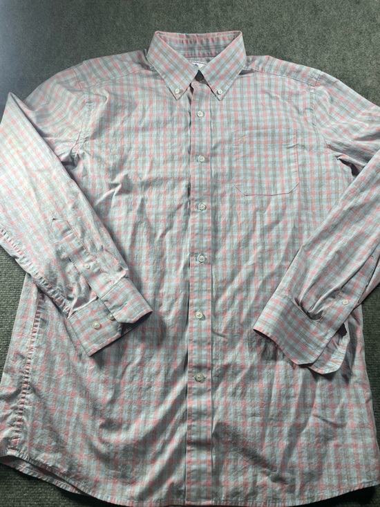 Southern Tide Other - Southern Tide Men's Button-Down Plaid Shirt in Pink and Light Blue